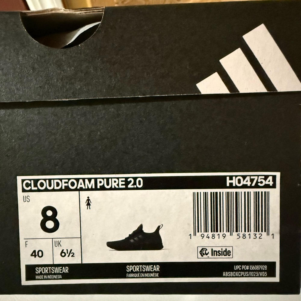Adidas Womens CLOUDFOAM Sneakers - Picture 8 of 8
